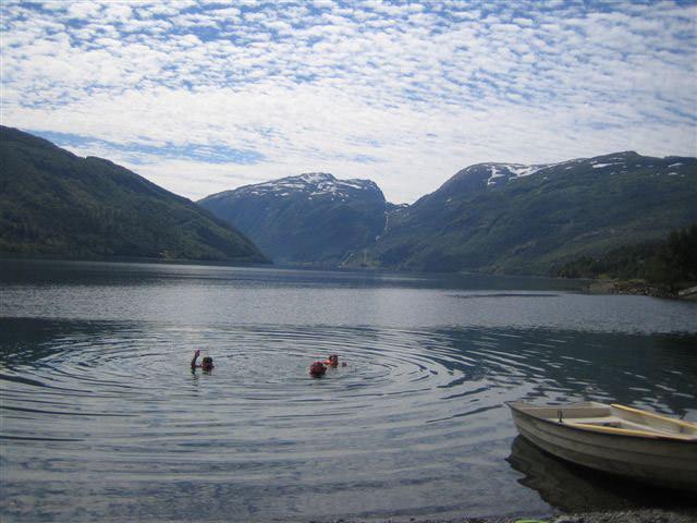 Villa Seim Camping Røldal Exterior foto